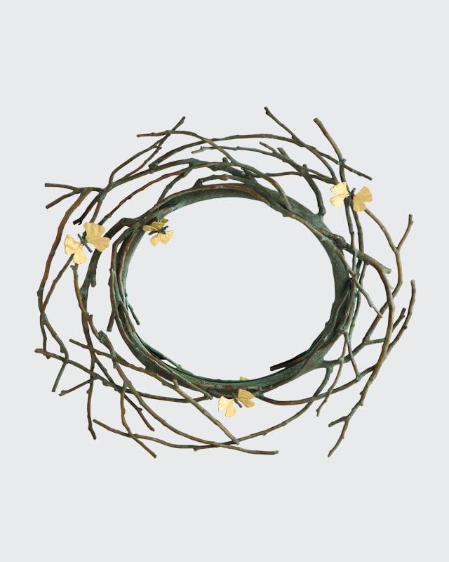 Butterfly Ginkgo Mirror